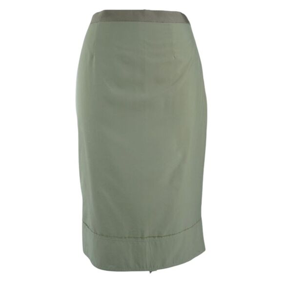 Lanvin Light Beige Office Skirt